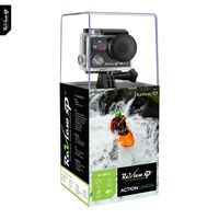 Review XP 4K Wi-Fi Waterproof Sports Action Camera 12MP 25fps HD Video Underwater Camcorder 170° Wide Angle Dual Screen Battery Accessories Kit - Black
