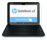 PcProfessional Screen Protector (Set of 2) for HP Slatebook 10-h010nr x2 10.1-Inch Detachable 2 in 1 Touchscreen Laptop Anti Glare Anti Scratch Filter Radiation+ Microfiber Cloth