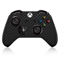 iCarbons Black Carbon Fiber Vinyl Skin for XBOX One Controller Microsoft