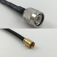 3 feet RFC195 KSR195 TNC MALE to SMB FEMALE Pigtail Jumper RF coaxial cable 50ohm High Quality Quick USA Shipping