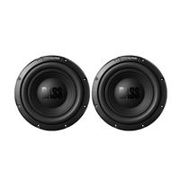 Alpine BassLine Series 10 Inch 750 Watt 4-Ohm Car Audio Subwoofer, Pair | W10S4