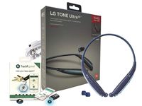 LG Tone Ultra SE HBS-835s Bluetooth Wireless Stereo Headset with Bluetooth Tracking Device.for Item Tracker (Renewed) (835s Blue)