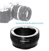 Fotasy OM Lens to Fuji X Adapter, Olympus OM Mount to X Mount Adapter, fits Fujifilm X-Mount Mirrorless Cameras X-Pro2 X-E2 X-E3 X-A5 X-M1 X-T1 X-T2 X-T3 X-T10 X-T20 X-T30 X-H1