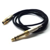 NewFantasia Replacement Audio Upgrade Cable Compatible with beyerdynamic DT 1990 Pro, DT 1770 Pro Headphone and Compatible with AKG K371, K175, K275, K245, K182, K7XX Headphone 1.6meters/5feet