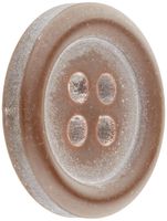 Slimline Buttons Series 1-Brown 4-Hole 5/8" 4/Card
