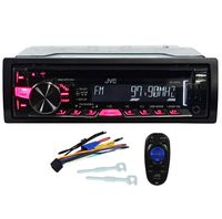 Brand New JVC KD-R660 Car In-Dash AM/FM CD/USB 50x4 Watt Receiver, iPhone/Android/Pandora Integration, 2 Sets of Premps, and Remote