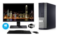 Dell Optiplex 790 SFF Desktop - Intel Core i5 2400 16GB DDR3 RAM, 128GB SSD and Windows 10 Pro 64bit - WiFi Ready - New 22 Inch LED Monitor (Certified Refurbished)