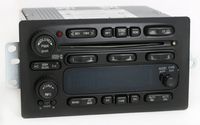 1 Factory Radio AM FM 6 CD Radio Compatible With 2003-05 GMC Chevrolet Truck 15196055