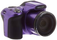 Minolta 20 Mega Pixels Wifi Digital Camera with 35x Optical Zoom & 1080p HD Video Optical with 3-Inch LCD, 4.8 x 3.4 x 3.2, Purple (MN35Z-P)