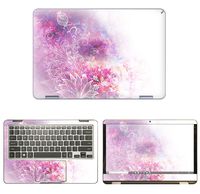 decalrus - Protective Decal Floral Skin Sticker for Samsung Notebook 7 Spin NP730QAA (13.3" Screen) case Cover wrap SAntbk7_np730qaa-110