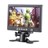 BASENSE 7 Inch HDMI TFT LCD Monitor 1024x600 for Raspberry Pi Car Rearview Cameras, Car DVD, Serveillance Camera, STB, Satellite Receiver and Other Video Equipment