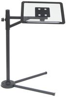 Calico Designs Tech Stand - Black / Clear Glass