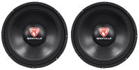 Rockville RVP12W8 1200w 12" Pro Subwoofers 8 Ohm Raw Sub Woofers 40 Oz Magnets