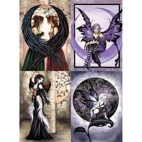 Tree-Free Greetings Fairies by Amy Brown All Occasion Card Assortment, 5 x 7 Inches, 8 Cards and Envelopes per Set (GA31637)