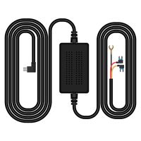 Mini USB Customized Hard Wire Kit 12V-24V to 5V for The Parking Monitor of CE63 Both 1080P Front and Rear Dash Cam