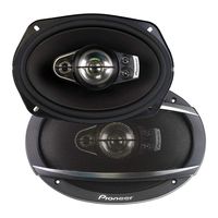 EnrockAudio Pioneer 6 Inch X 9 Inch 6x9 700W 5-Way A-Series Coaxial Car Speakers System