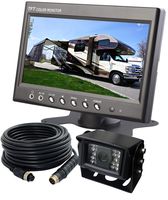 AUTOPAL 7"Wired Reverse Rear View Backup Camera System, Reverse/Continuous Use,NIGHT VISION WATERPROOF IP69K VIBRATION-PROOF 10G for TRACTOR/TRUCK/RV/MOTORHOME/EXCAVATOR/CARAVAN/SKID STEER/HEAVY EQUIP