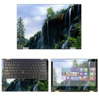 decalrus - Protective Decal Waterfall Skin Sticker for Lenovo ThinkPad Yoga L380 (13.3" Screen) case Cover wrap LEthnkpadYoga_L380-55