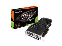 GIGABYTE GeForce GTX 1660 Ti Windforce OC 6G 192-bit GDDR6 DisplayPort 1.4 HDMI 2.0B with Windforce 2X Cooling System Graphic Cards- Gv-N166TWF2OC-6GD