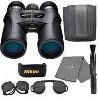 Nikon 7548 Monarch 7 8x42 Binoculars, Black Bundle with a Nikon Lens Pen and a Lumintrail Microfiber Cleaning Cloth