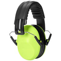 AmazonBasics Kids Ear Protection Safety Noise Earmuffs, Yellow