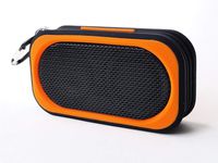 Floatstone: Small Powerful Water Resistant Bluetooth Speaker. Floats on Water, Fills air with Sound Waves.
