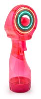 O2COOL Deluxe Handheld Battery Powered Misting Fan with LED Lights