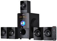 beFree Sound BFS-440 5.1 Channel Surround Bluetooth Speaker System - Black