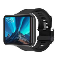 Android7.1.1 Smart Watch, 2.86 Inch Capacitive Touch Screen 4G Smart Watch with APP Store, Can Browse Web Play Games and Take Pictures IP67 Waterproof (Black, 3+32GB)