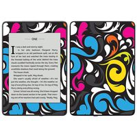 MightySkins Skin Compatible with Amazon Kindle Paperwhite 2018 (Waterproof Model) - Swirly | Protective, Durable, and Unique Vinyl Decal wrap Cover | Easy to Apply, Remove| Made in The USA