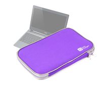DURAGADGET Strong Water-Resistant Purple Laptop Sleeve - Suitable for Acer Chromebook Series C7 & Acer C720 Chromebook