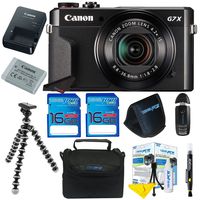 Canon PowerShot G7 X Mark II Digital Camera + Pixi-Basic Accessory Kit- International Version