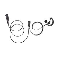 BOMMEOW BGS15-H6 G Shape Earhanger G-Style Earpiece for Hytera PD602 PD662 X1e X1p Z1p PTC760 PD68X