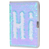 ICOSY Sequin Diary Girls Journal Mermaid Sequin Notebook Sequin Journal Kids Travel Diary Mermaid Journal for Boys and Girls School Notebook