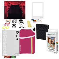 Polaroid Mint Instant Camera (White) Photo Booth Bundle