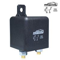 12 V DC 120 Amp 4 Pin Heavy Duty Relay/Split Charge Relay - 4 Terminal Relay - Coil Power 1.8 W