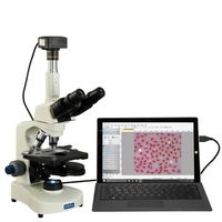 OMAX 40X-2000X Super Speed 18MP USB 3.0 Digital Plan Phase Contrast LED Lab Trinocular Microscope