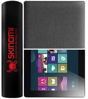 Skinomi Brushed Steel Full Body Skin Compatible with Lenovo IdeaTab Lynx (K3011)(Full Coverage) TechSkin with Anti-Bubble Clear Film Screen Protector