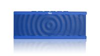 Liztek PSS-100 Portable Wireless Bluetooth Speaker with Built in Speakerphone, 8 Hour Rechargeable Battery (Blue)