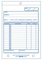 REDIFORM Sales Order Book, Carbonless, 2 Part, 4.25" x 6.375", 50 Forms (5L527)