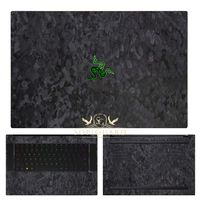 SopiGuard Forged Carbon Full Body Precision Edge-to-Edge Coverage Vinyl Sticker Skin for 2018 Razer Blade 15.6 inch (Advanced Model)