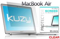 Kuzy - Clear AIR 11-inch Screen Protector Film for Apple MacBook AIR 11.6" (Models: A1370 and A1465) - Clear