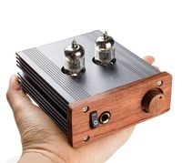Nobsound Class A Sigle-Ended 6J1 Stereo Vacuum Tube Headphone Amplifier; Mini HiFi Preamplifier