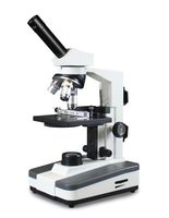 Vision Scientific VME0008-RC-E3-M LED Cordless Microscope, 40x-1000x, w/Light Intensity Control, Mechanical Stage, Coarse and Fine Focus, 110V or Cordless Rechargeable Battery
