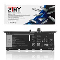 ZTHY 52Wh DXGH8 Laptop Battery Replacement for Dell XPS 13 9370 2018 P82G001 XPS 13 9380 2019 Inspiron 13 7390 7391 2-in-1 Series G8VCF H754V 0H754V 7.6V 6500mAh 4-Cell