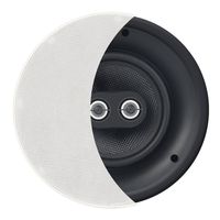 OSD 6.5" Trimless In-Ceiling Speaker - DVC Dual Dome Tweeters - ACE640TT