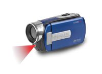Minolta 1080p Full HD 3" Touchscreen Camcorder with Nightvision & 16GB SD Card, MN80NV-BL