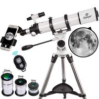 Gskyer Telescope, 600x90mm AZ Astronomical Refractor Telescope, German Technology Scope