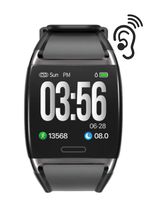 Smart Watch for Cell Phone Call Vibrating Alarm Medication Reminder cochlear implant