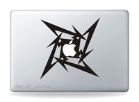 Rock Band Metallica Sticker Decal MacBook, Air, Pro All Models